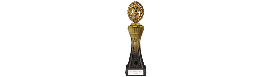 MAVERICK TOWER MARTIAL ARTS LEGEND TROPHY - 4 SIZES - 23CM - 31.5CM